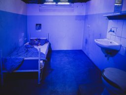 Ausstellung Anne-Frank-Gesamtschule im Hafthaus Moers 0525
